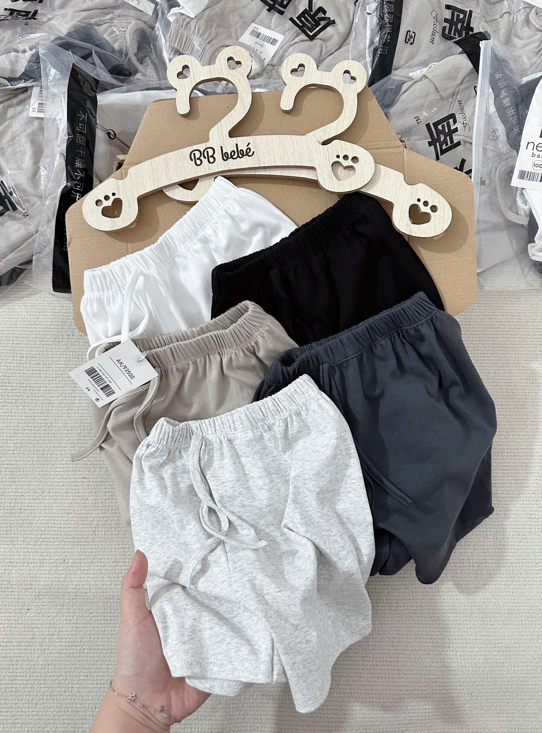 COMBO 5 QUẦN ZIP TONE GHI XÁM MỚI CHO BÉ TRAI