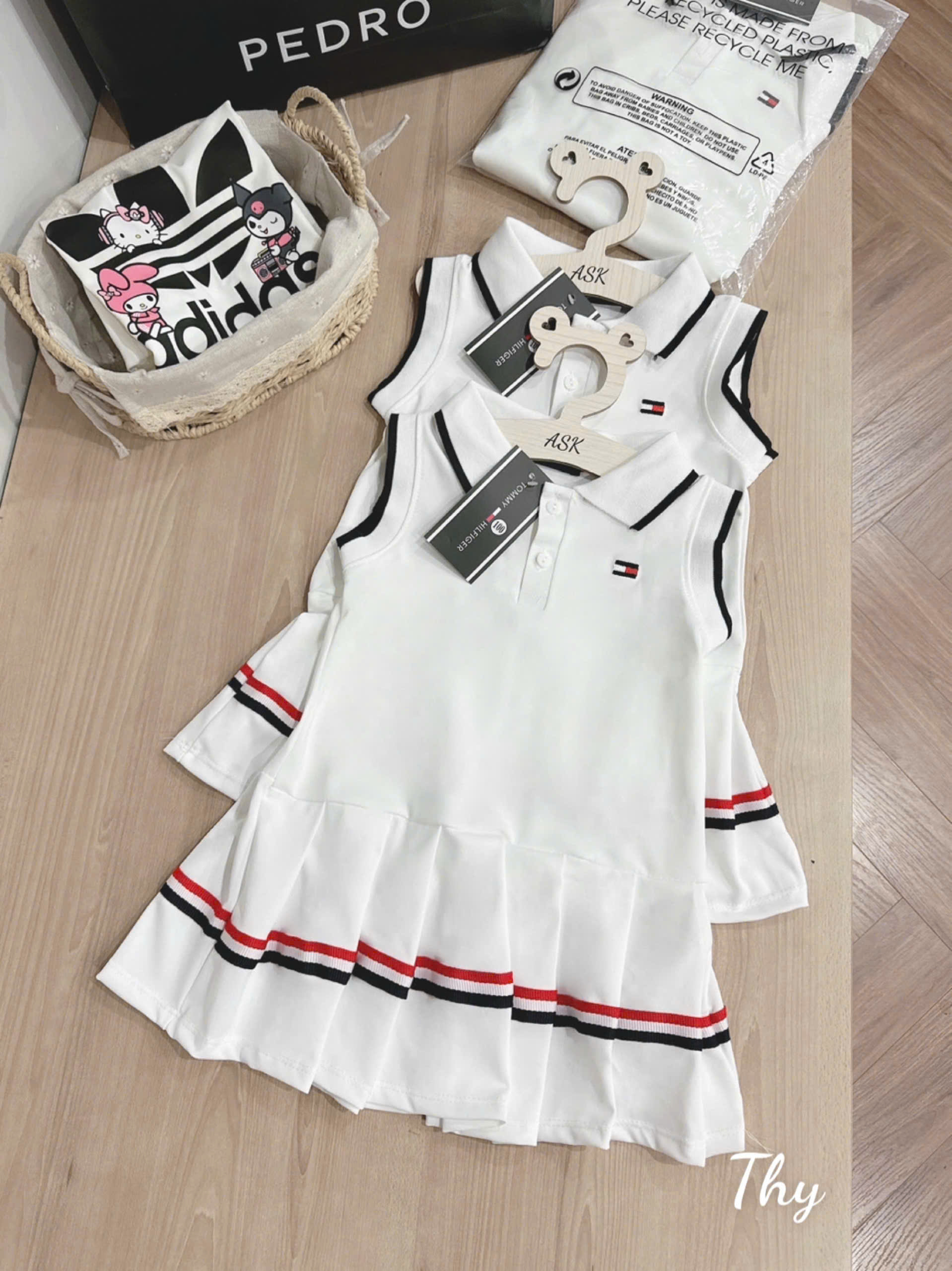 VÁY POLO BÉ GÁI TOMMY – CHUẨN SIÊU CẤP, CHẤT ĐẸP MỀM MỊN