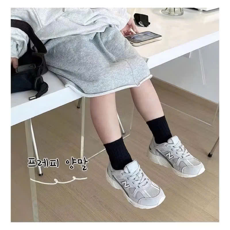 SET 5 ĐÔI TẤT TRƠN CỔ CAO CHO BÉ YÊU