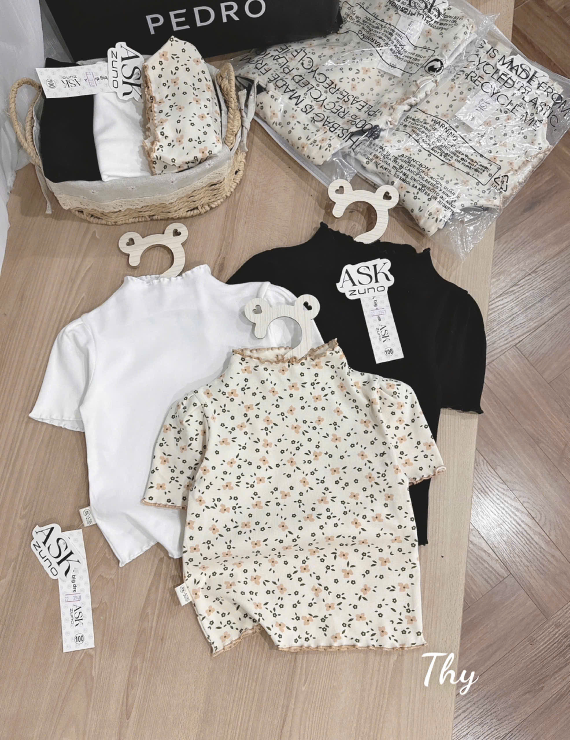 SET 3 ÁO ZIP HOA NHÍ – ĐẸP MÊ LY, MỀM MẠI CHUẨN HÀN