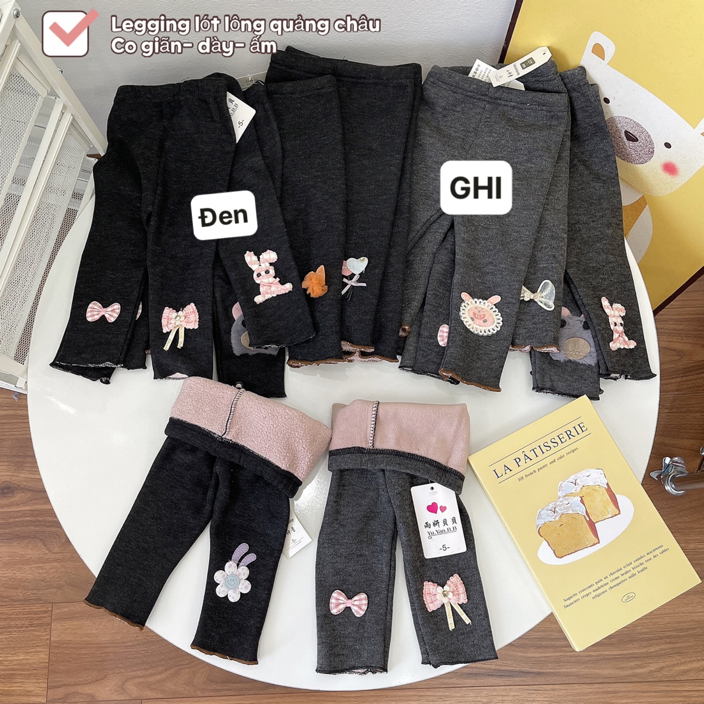 LEGGING LÓT LÔNG QUẢNG CHÂU BÉ GÁI – SIÊU HOT MÙA ĐÔNG!