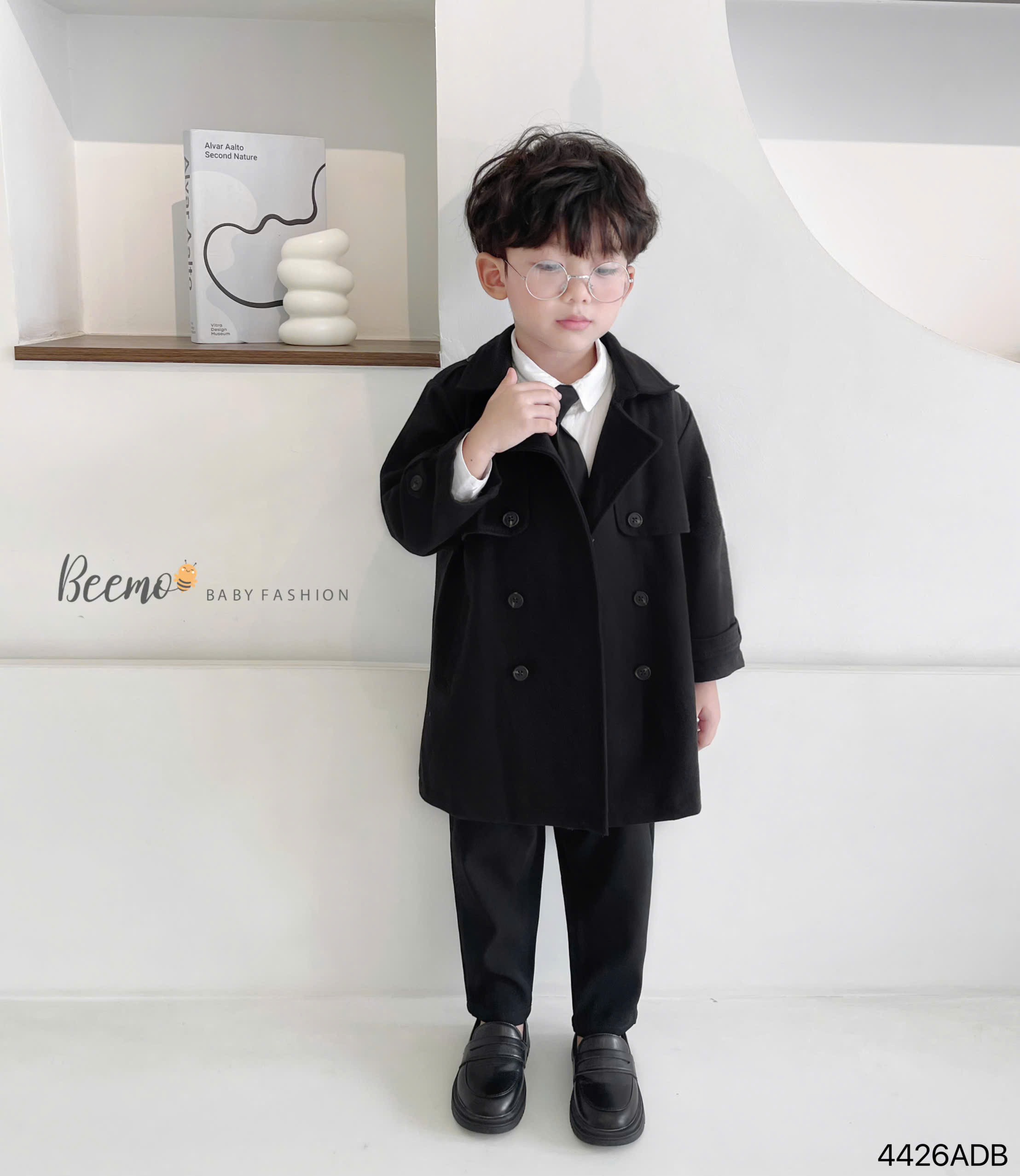 BEEMO_ÁO KHOÁC MANG TÔ KAKI HAI LỚP PHỐI KHUY