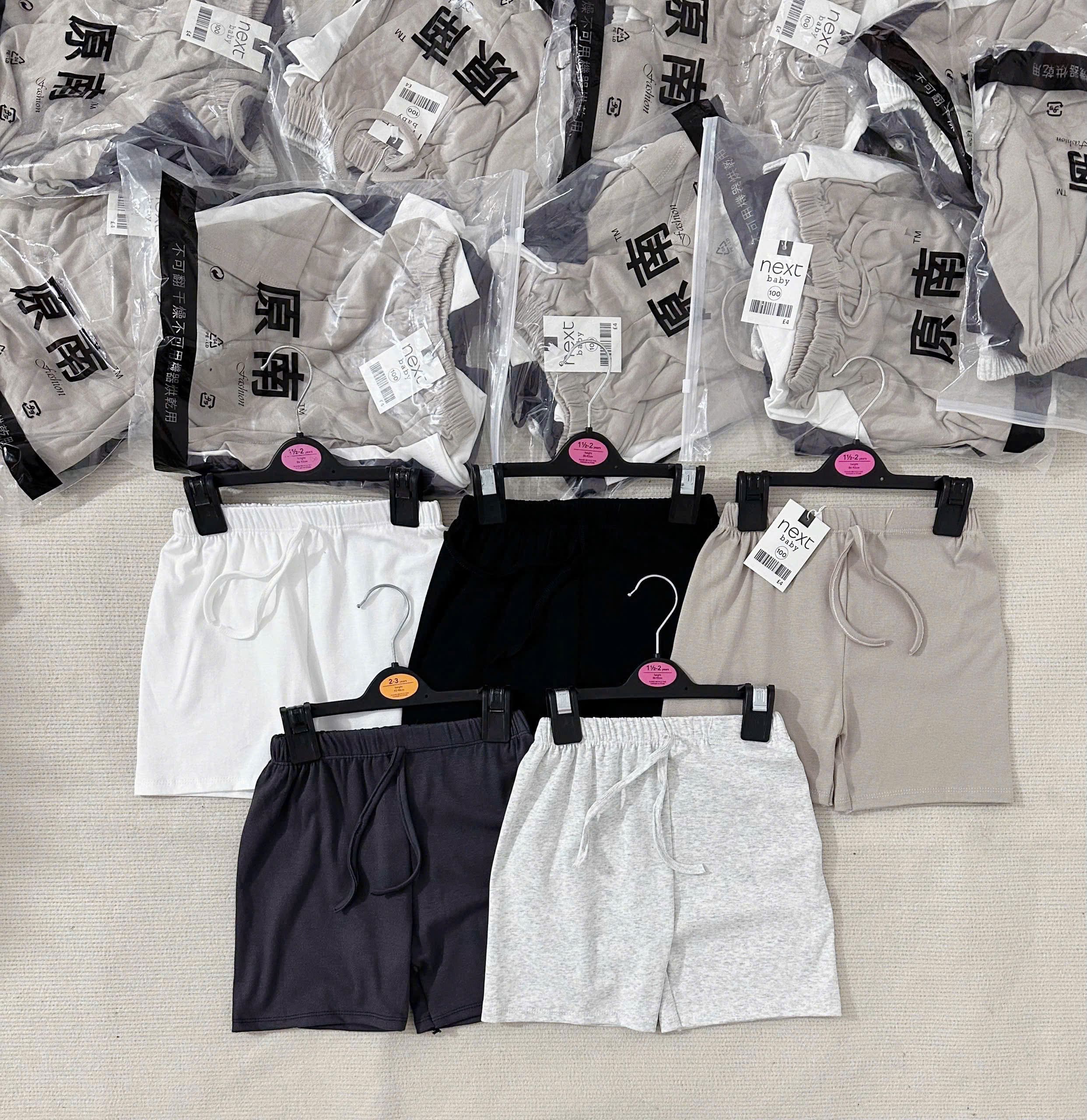 COMBO 5 QUẦN ZIP TONE GHI XÁM MỚI CHO BÉ TRAI