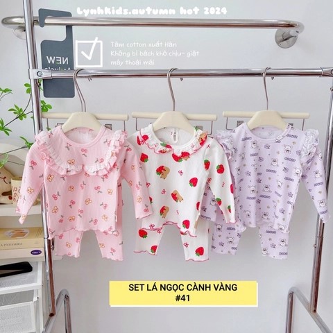 Lynhkids_COMBO 3 BỘ PHỐI REN ĐIỆU ĐÀ CHO BÉ GÁI