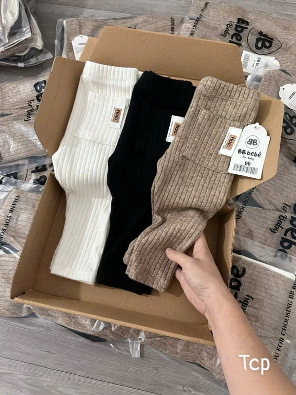 SET 3 QUẦN LEN ĐŨA CHO BÉ GÁI