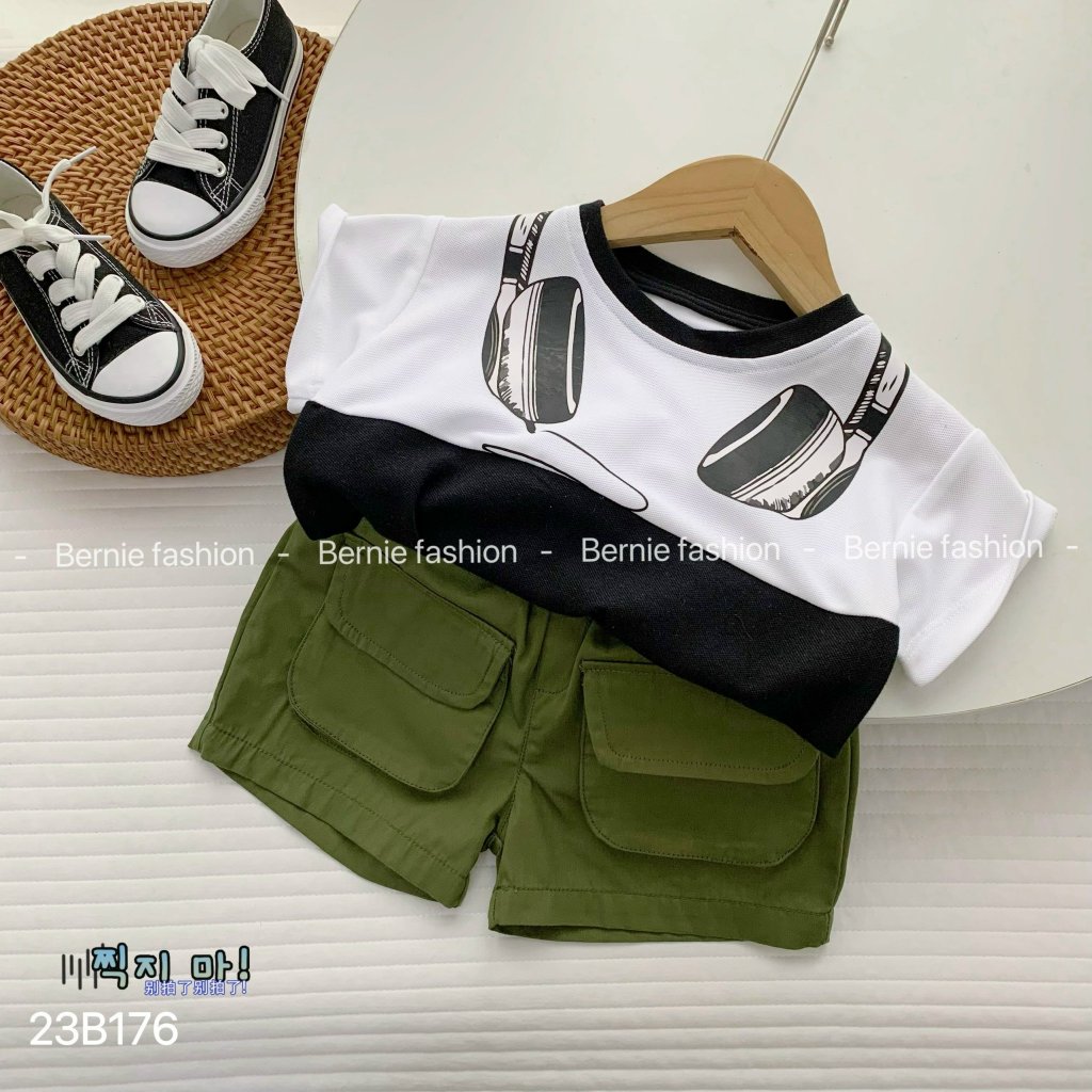 BERNIE- BỘ BÉ TRAI PHỐI MÀU TAI NGHE
