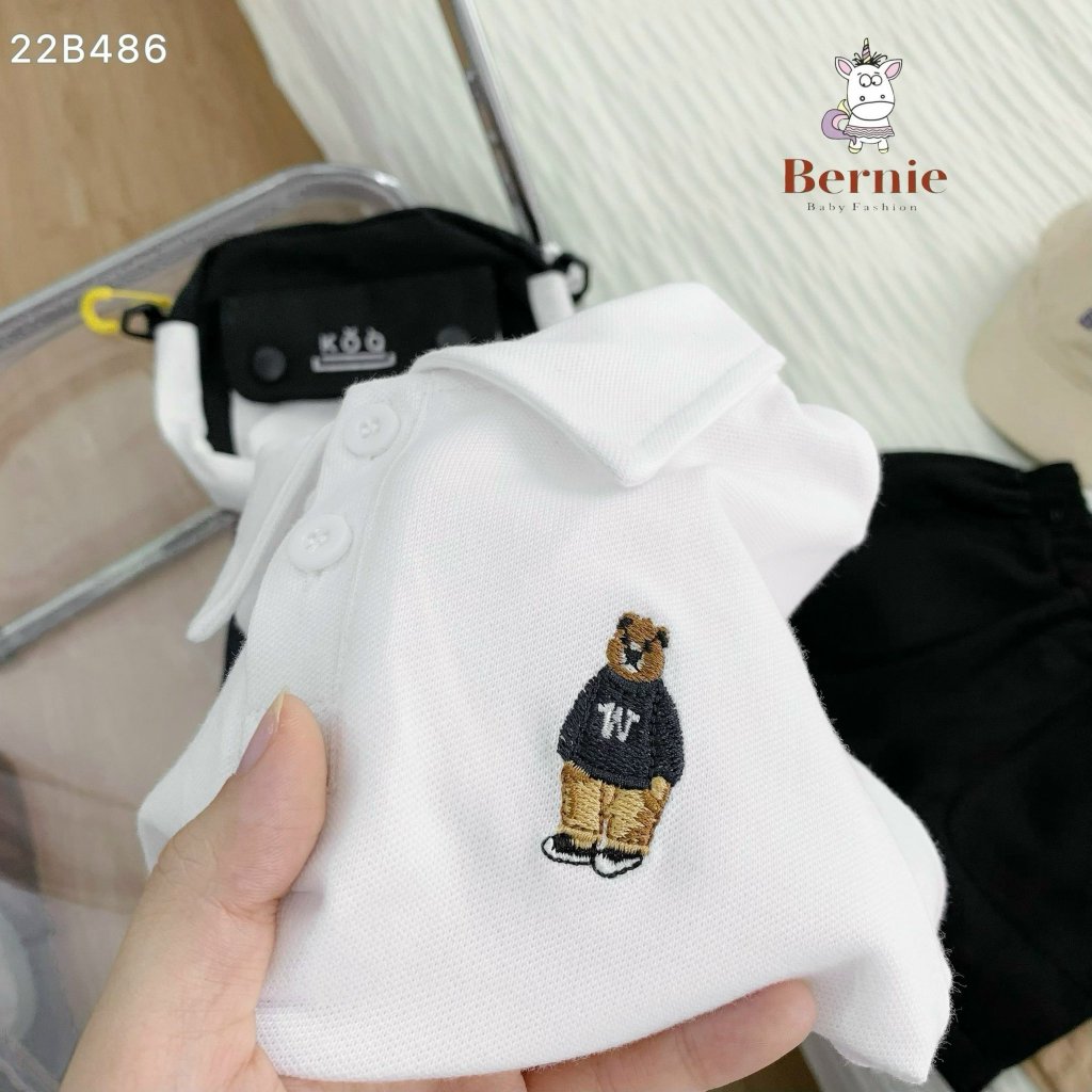 BERNIE_SET ÁO POLO QUẦN KAKI CHO BÉ TRAI