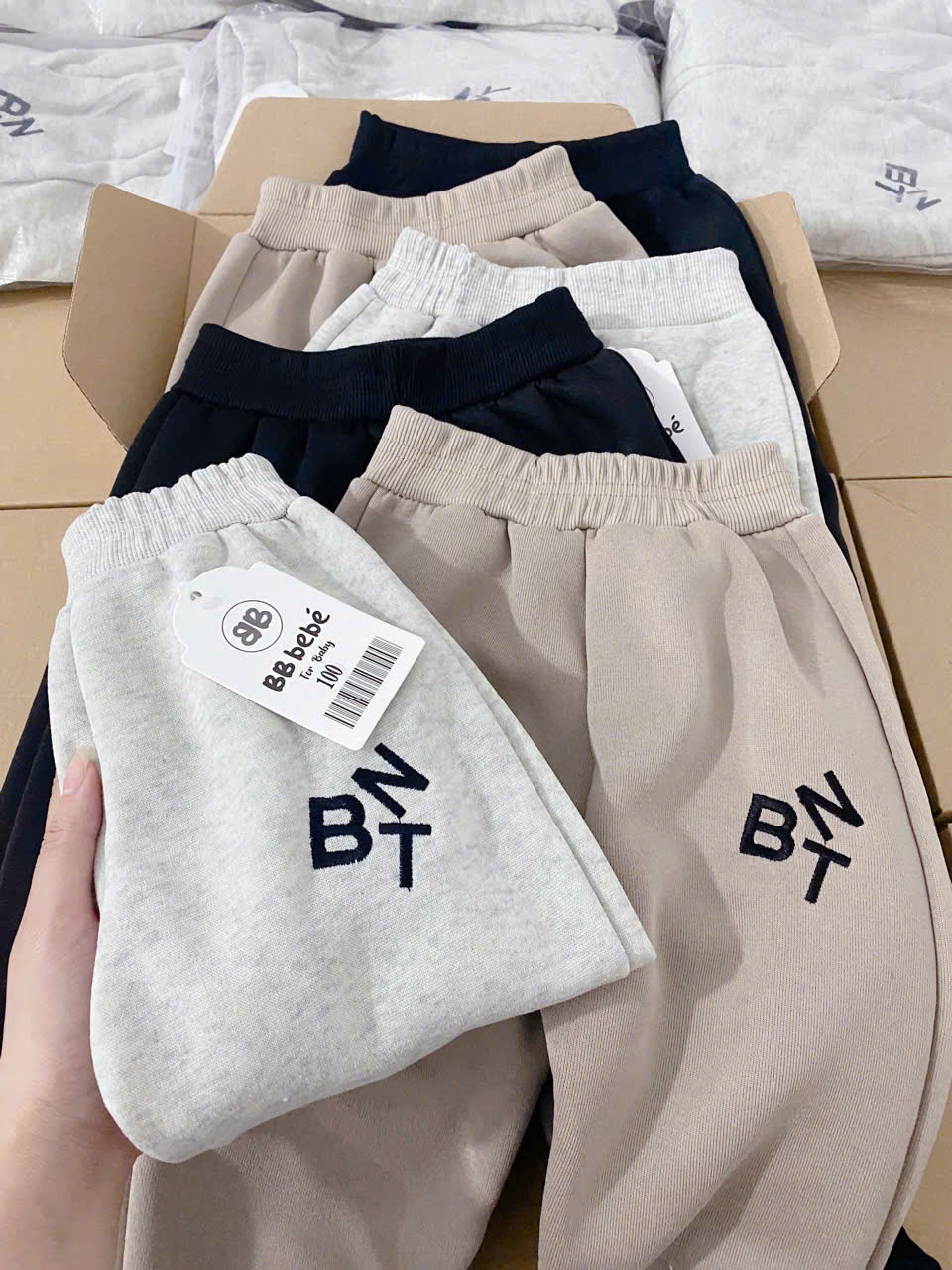 SET 3 QUẦN NỈ BÔNG SIÊU DÀY CHO BÉ TRAI