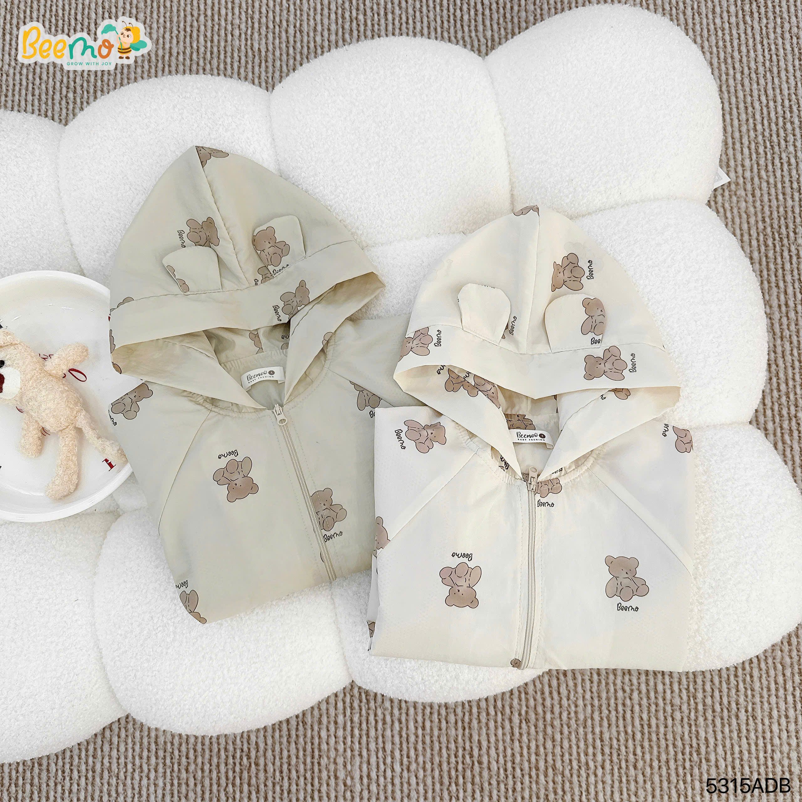 ÁO GIÓ IN TRÀN GẤU DỄ THƯƠNG – MẪU MỚI NHẤT NHÀ BEEMO