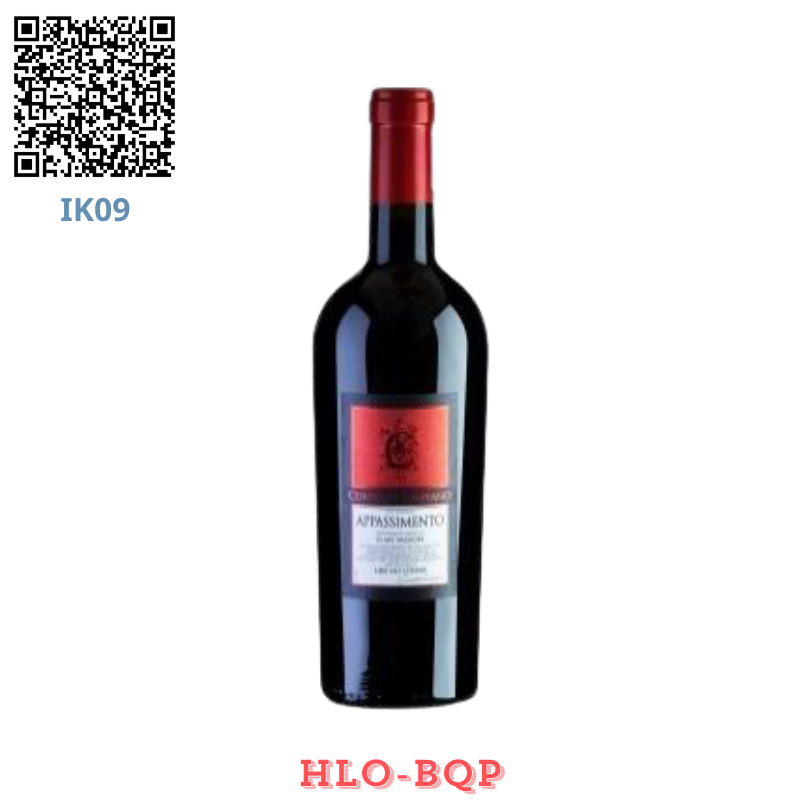 RƯỢU VANG Ý NHẬP KHẨU: APPASSIMENTO NEGROAMARO PASSITO SALENTO