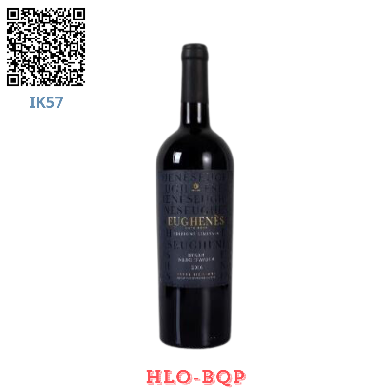 RƯỢU VANG Ý NHẬP KHẨU: EUGHENES SYRAH NERO D'AVOLA