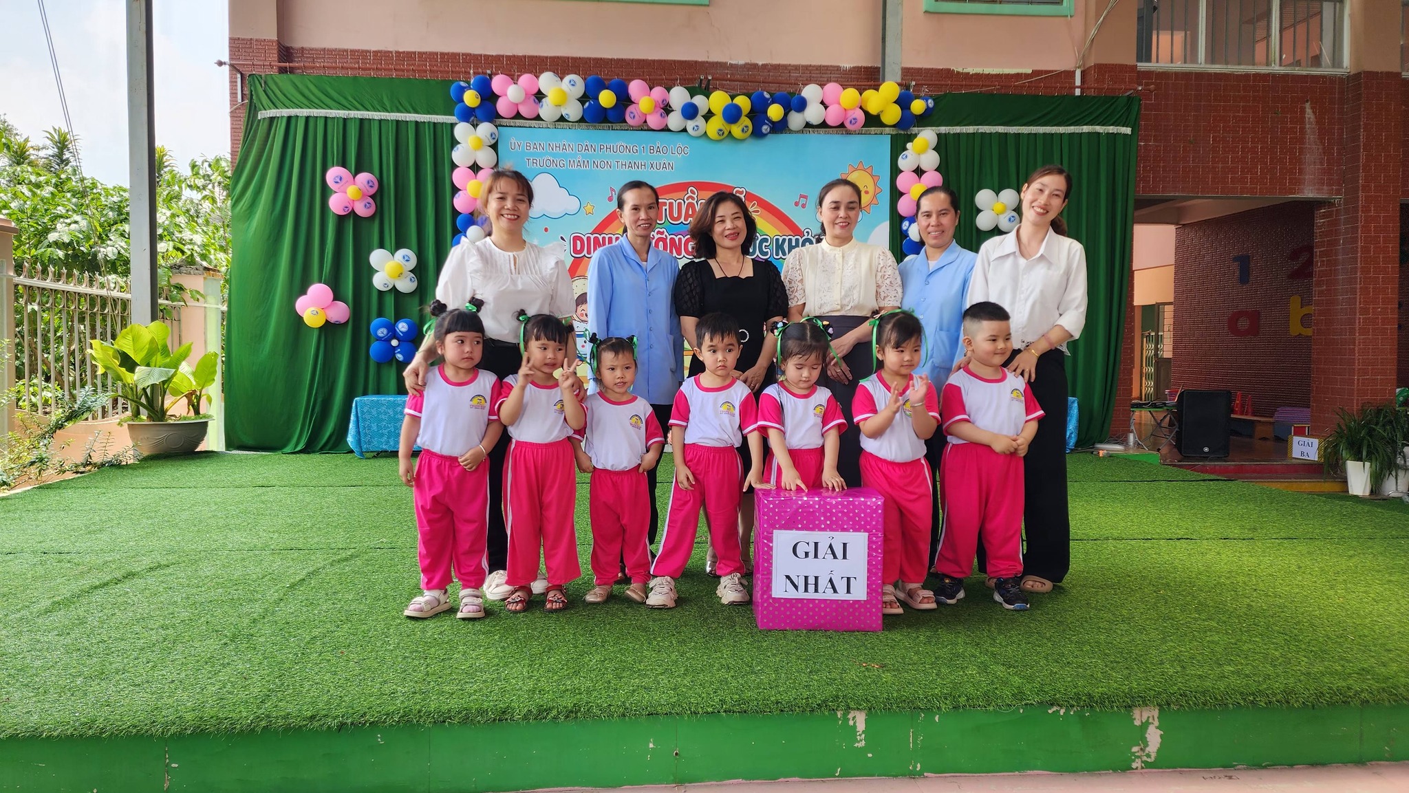 HỘI THI: “BÉ KHỎE – BÉ VUI – BÉ THÔNG MINH”