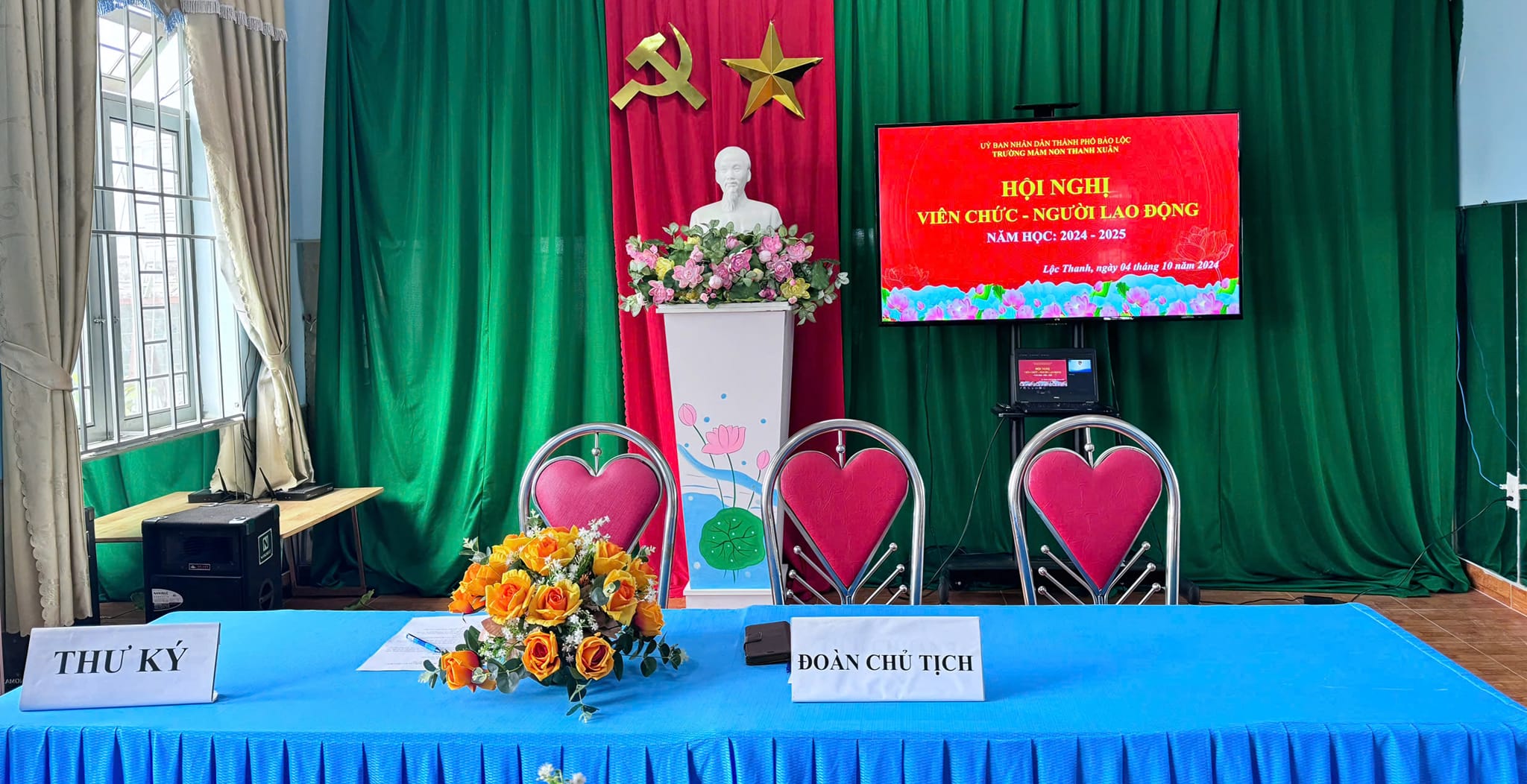 HỘI NGHỊ VIÊN CHỨC - NGƯỜI LAO ĐỘNG TRƯỜNG MN THANH XUÂN NĂM HỌC 2024 - 2025