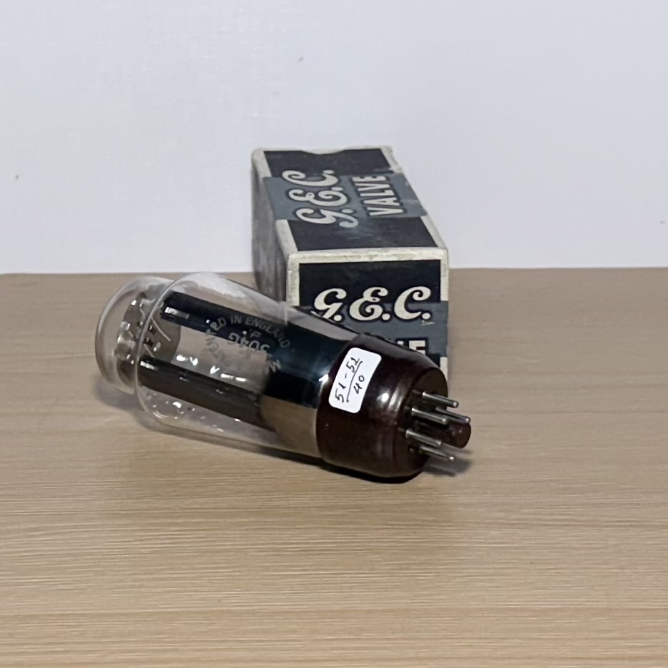 Bóng Đèn 5U4G U52. Tube GEC 5U4G U52 CV575 Black Plate Brown Base D’’Getter Test Strong