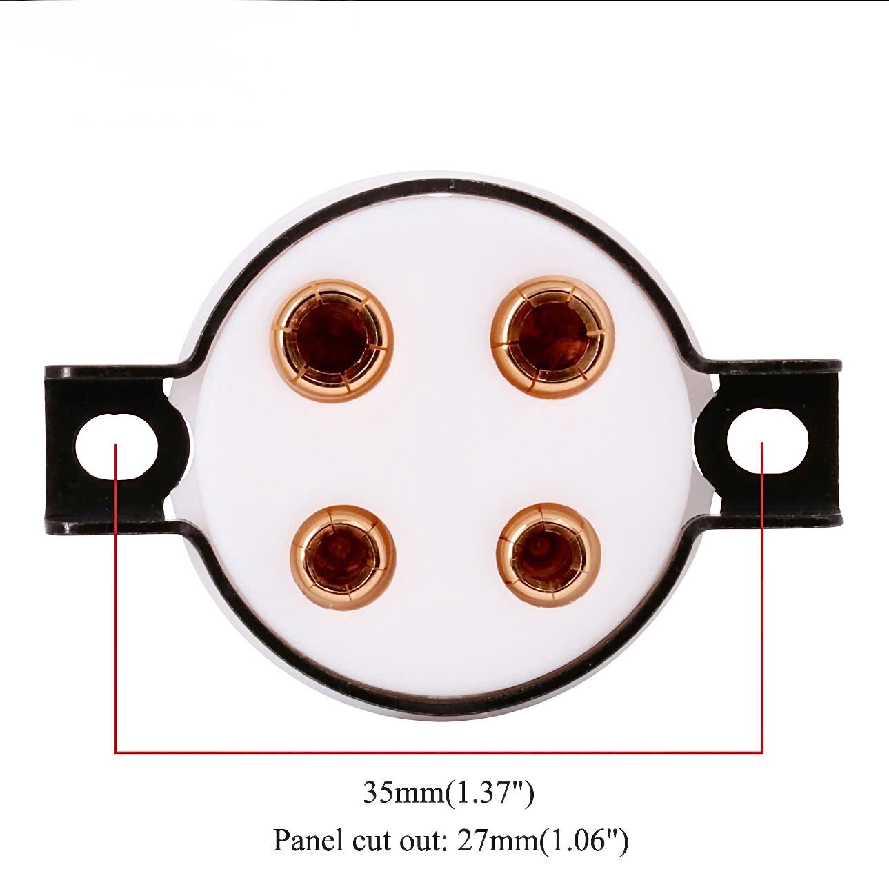 Đế Đèn 4PIN Dành Cho 300B 2A3 6B4G 274A 811 45 PX4