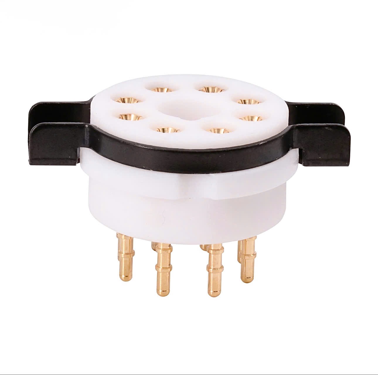 Đế Đèn 8pin Dành Cho 6SN7 6V6 5U4 GZ37 EL34 6550 KT88 6L6 Chân Vàng Cao Cấp