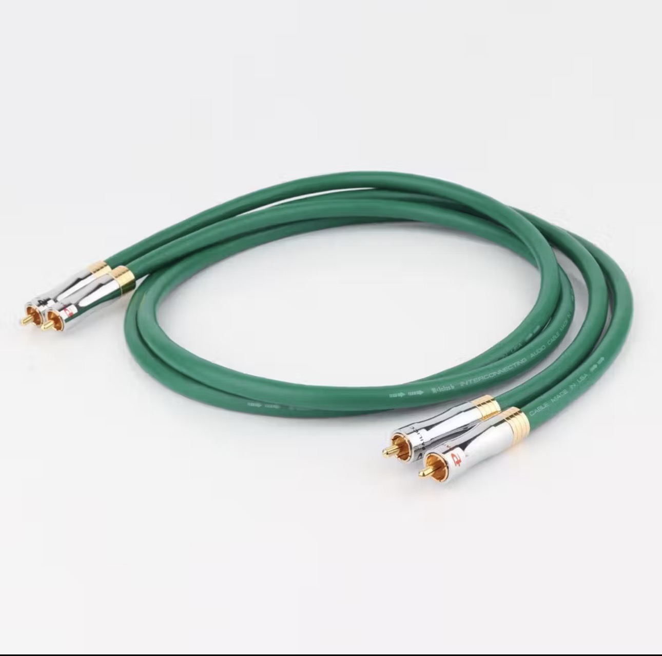 MCINTOSH 99,999% Đồng Nguyên Chất HiFi Cáp Kết Nối Âm Thanh RCA