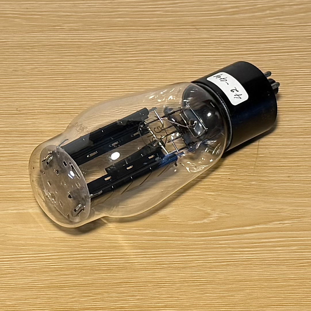 Bóng Đèn 5U4G. GE 5U4G GE 5U4G Power Rectifier Tube Test strong #10