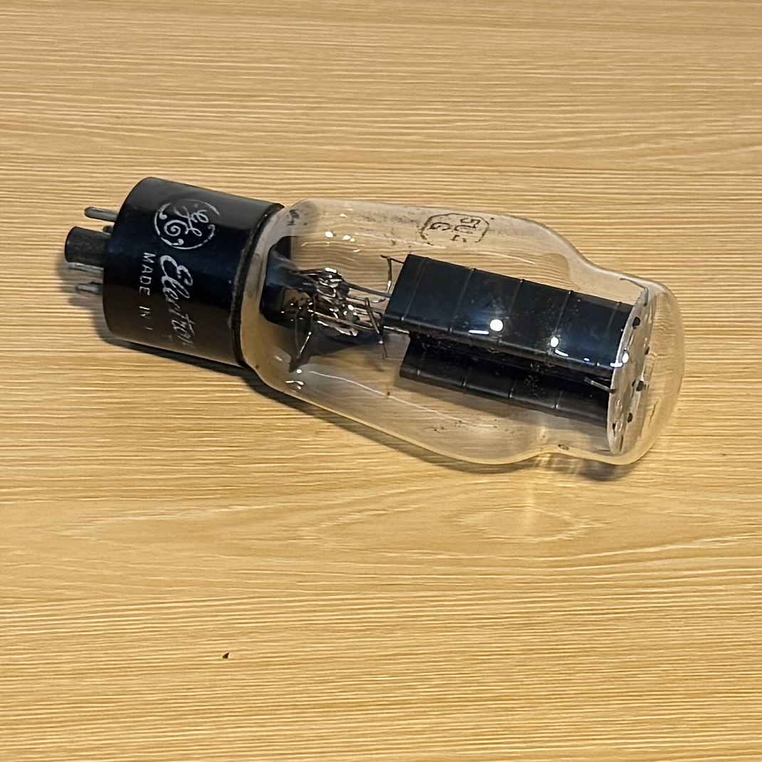 Bóng Đèn 5U4G. GE 5U4G GE 5U4G Power Rectifier Tube Test strong #11