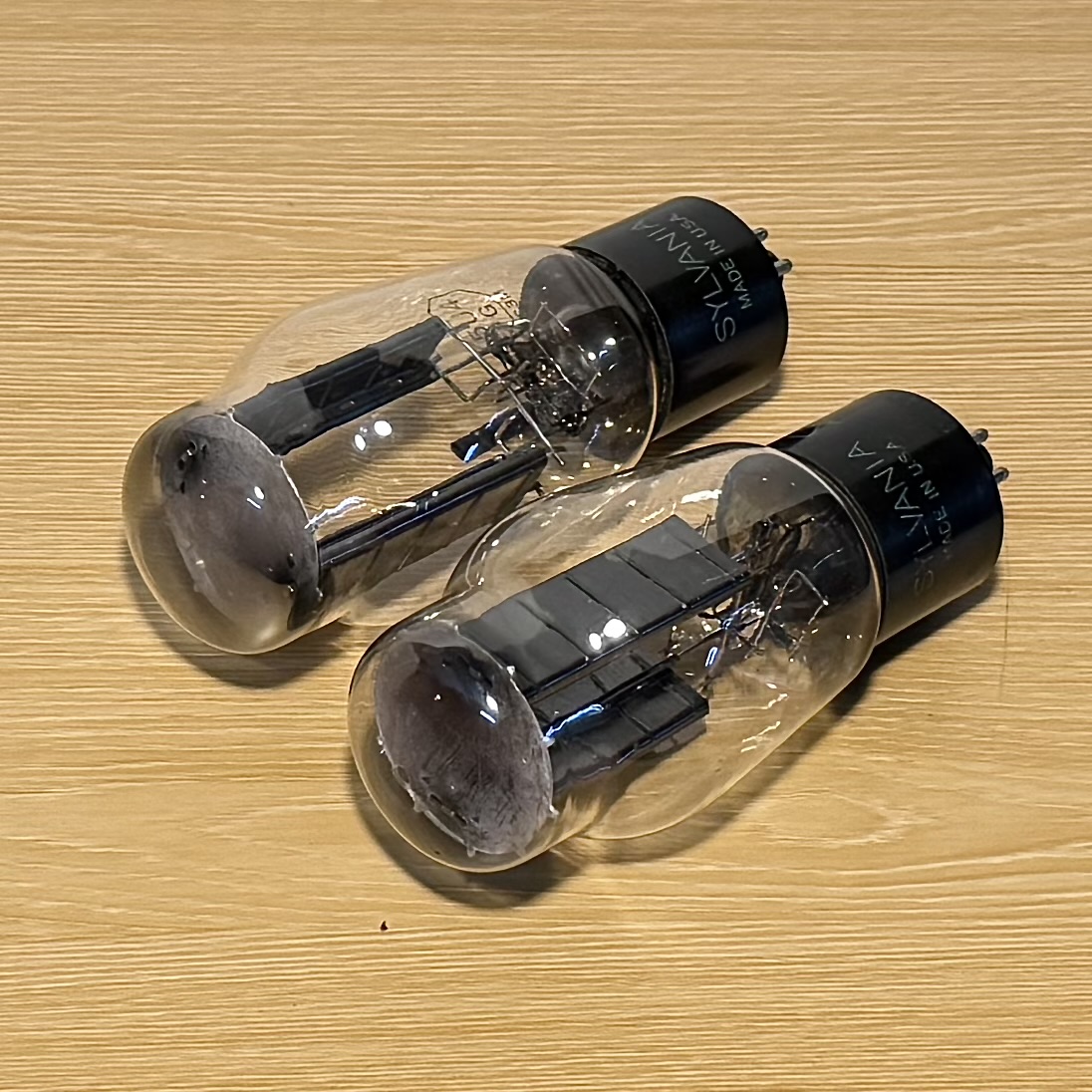 Bóng Đèn 5U4G. Sylvania 5U4G GE 5U4G Power Rectifier Tube Test strong #14