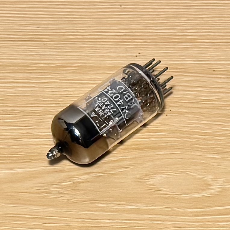 1x ECC81 Mullard M8162 CV4024 KB/D Tested 96% TV-7 #3