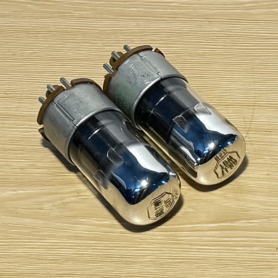 Pair 6SJ7 Sylvania Matal Base JAN CHS 6SJ7WGT Vacuum Tube Nos