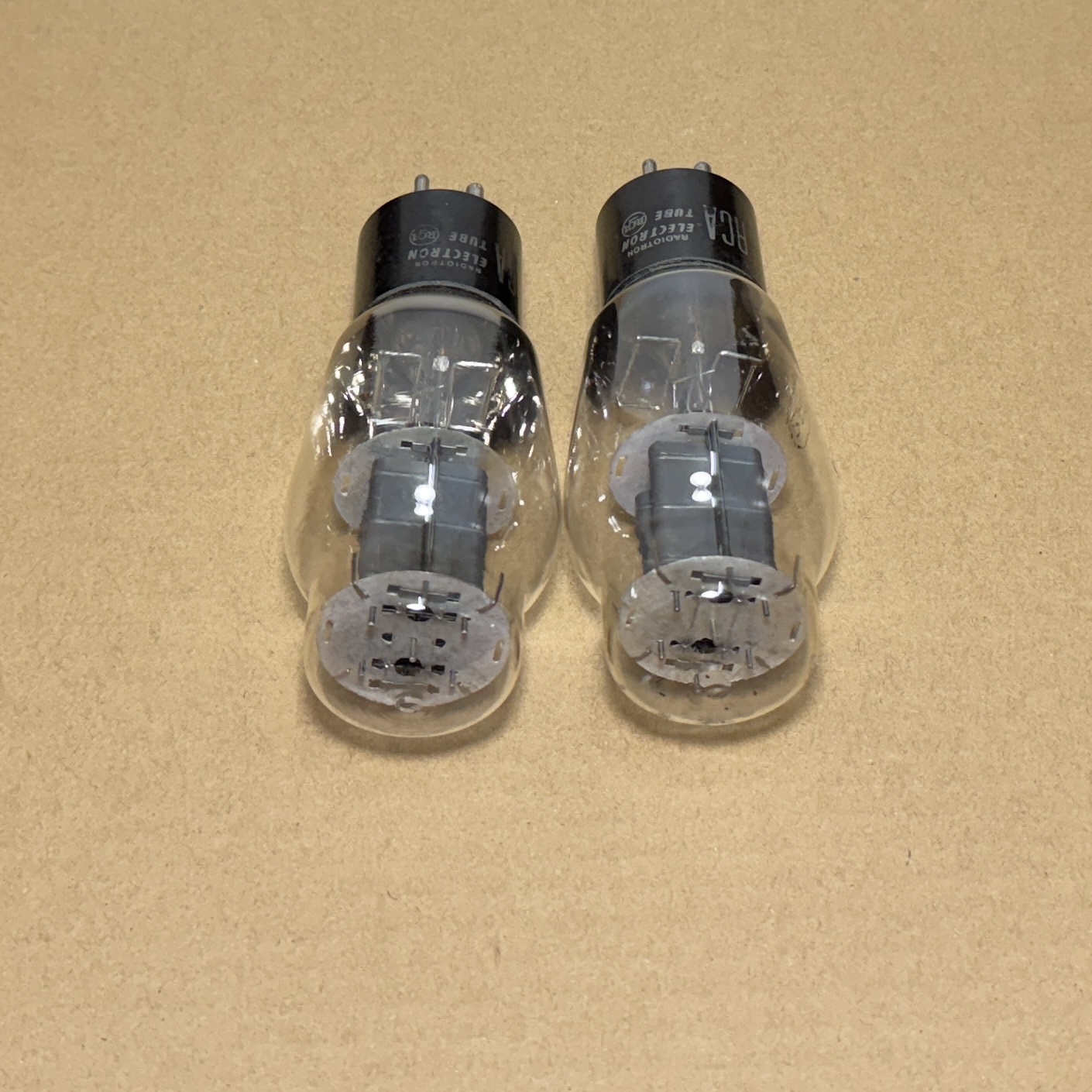 Ống Công Suất RCA 2A3 Phiến Có Gân DD Getter