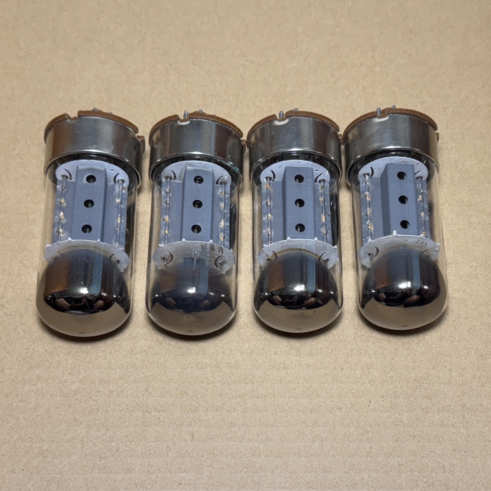 4x Ống Công Suất 6550C / KT88 / 6550 Đã Kiểm Tra Tốt