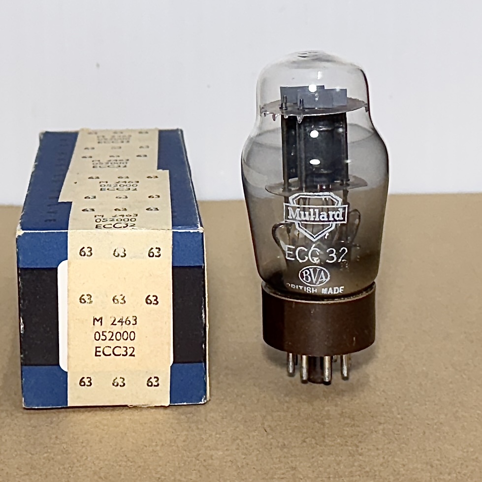 ECC32 CV181 6SN7G Mullard Valve Tube Made in UK | Điện tử ECC32 CV181 6SN7G Mullard Valve Tube Made in UK | Điện tử