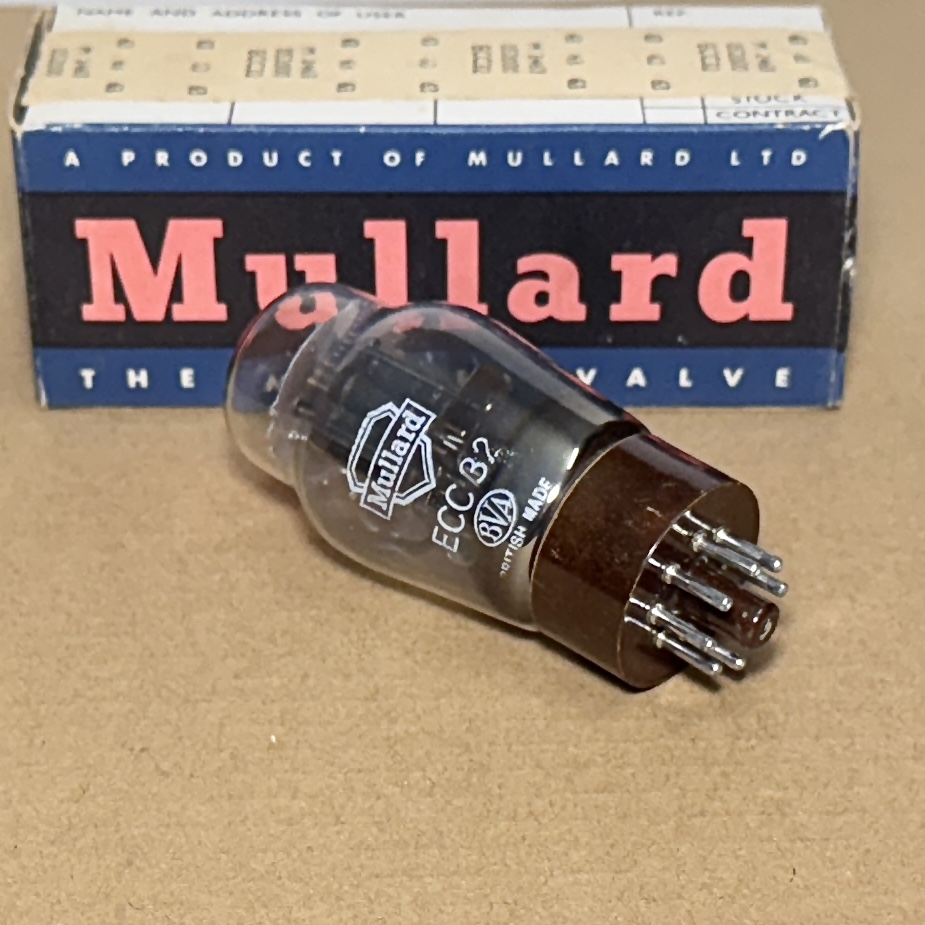ECC32 CV181 6SN7G Mullard Valve Tube Made in UK | Điện tử ECC32 CV181 6SN7G Mullard Valve Tube Made in UK | Điện tử