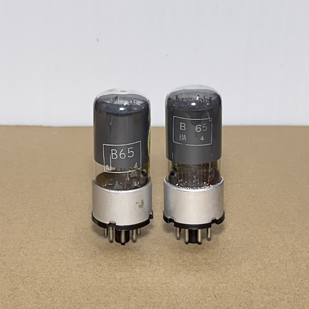 Paire De Tubes Marconi 6N7 NOS/NIB - Grade Militaire Italie, ECC31, CV1957