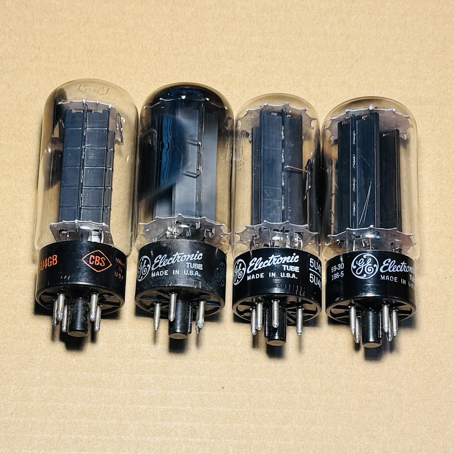 Rất Nhiều 5U4GB Tube 5U4GA Sylvania GE RCA Đã Được Kiểm Tra Mạnh Mẽ
