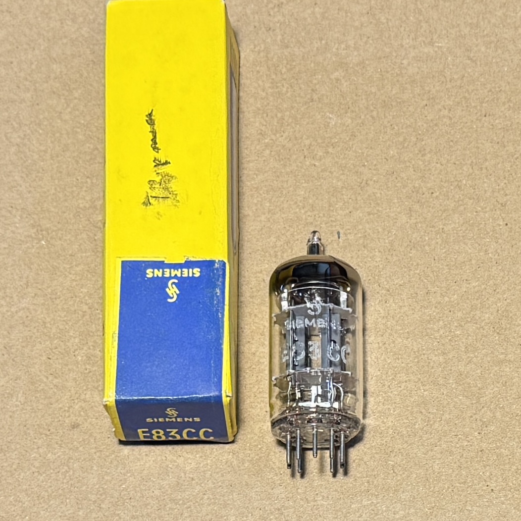1x Tube E83CC ECC803S 12AX7WA SIEMENS 3 mica 12AX7 ECC83