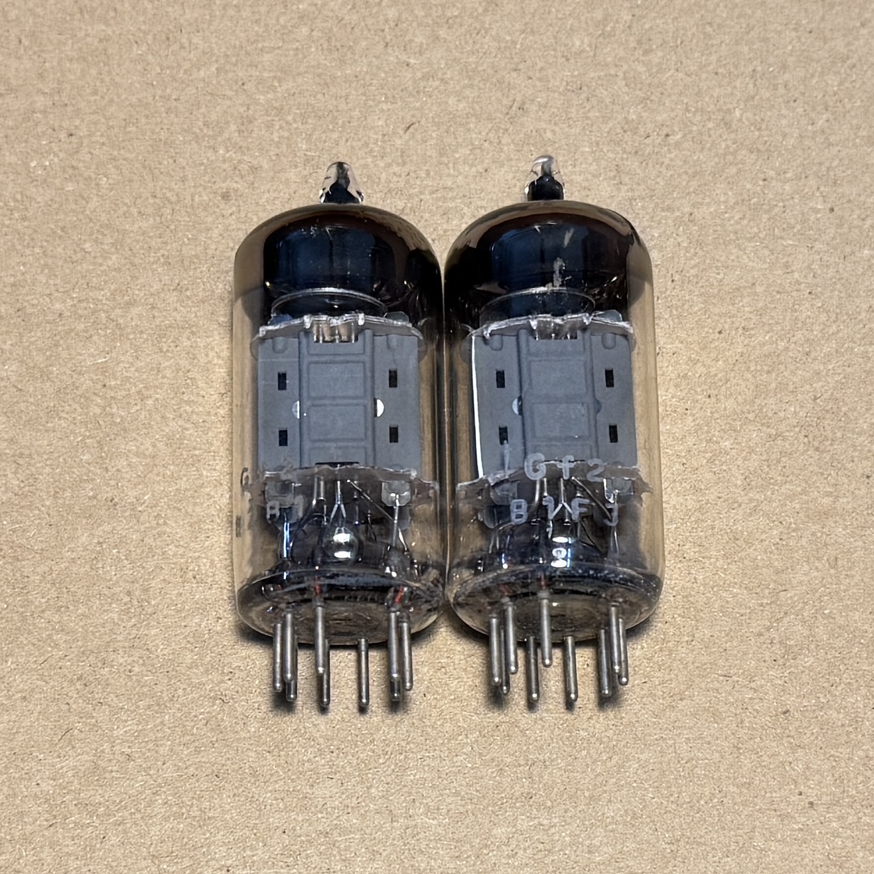2x Mullard ECC82 / 12AU7 Valve Tube Made In Uk