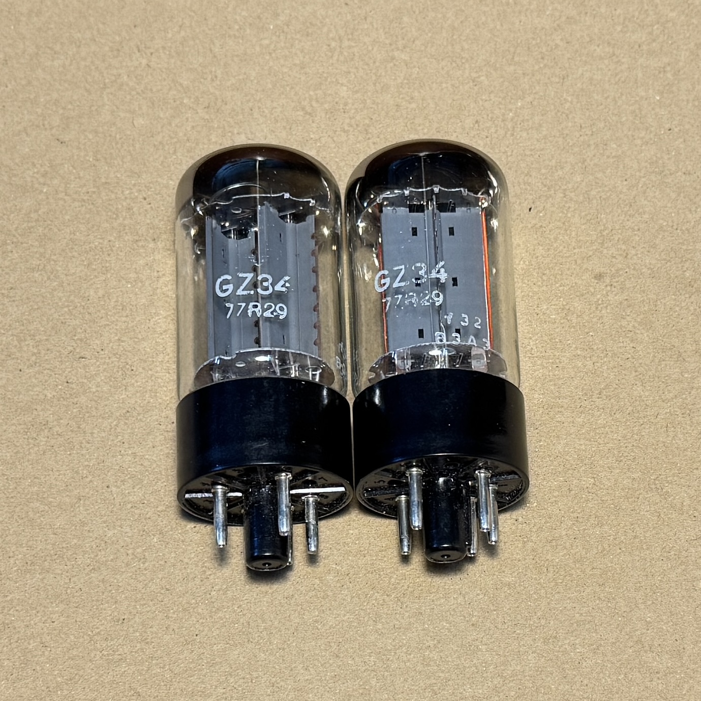 1Pc Mullard GZ34 5AR4 Code F32 B3A3 NOS