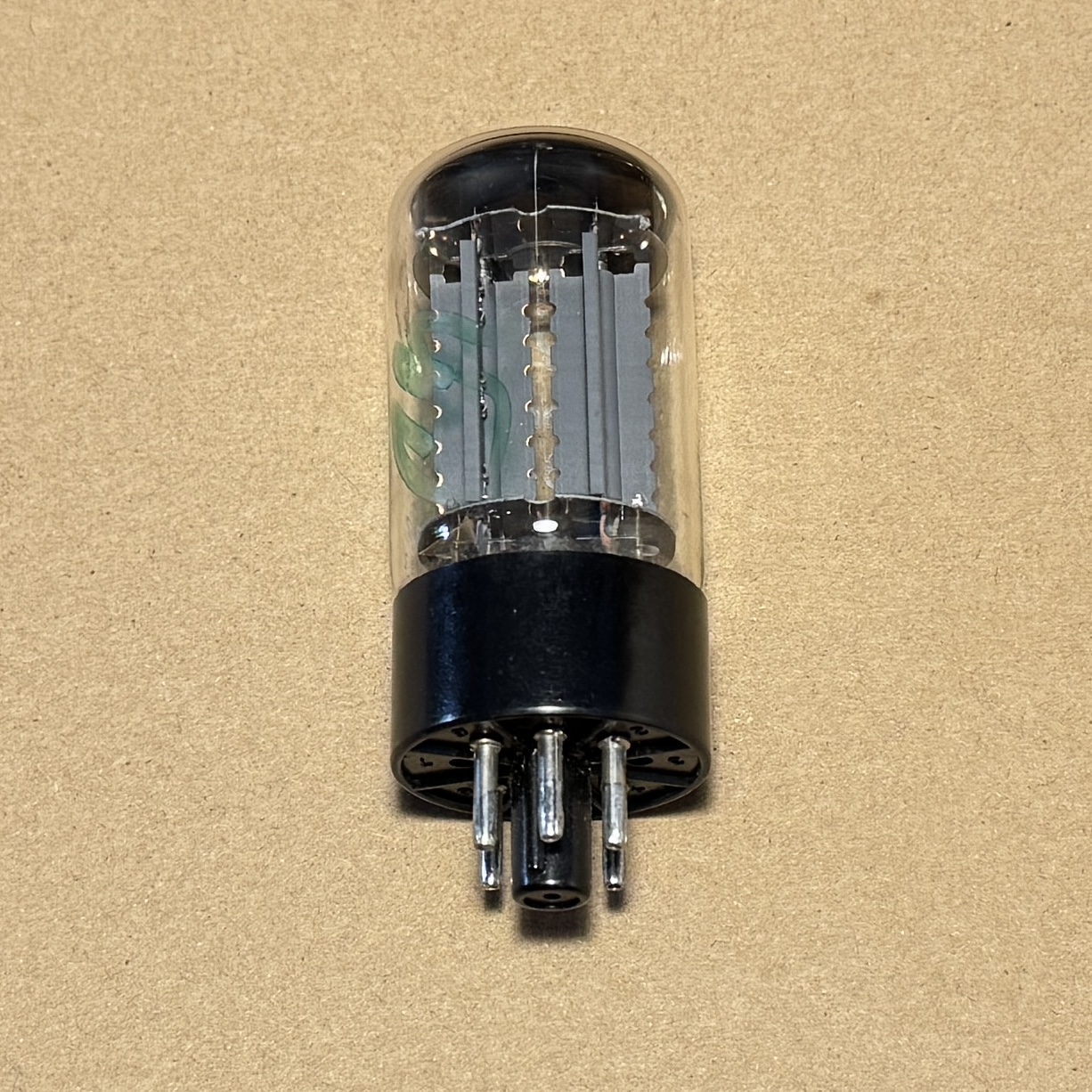 Mullard Rectifier Tube GZ34 O Getter (Code F32 B5H2)