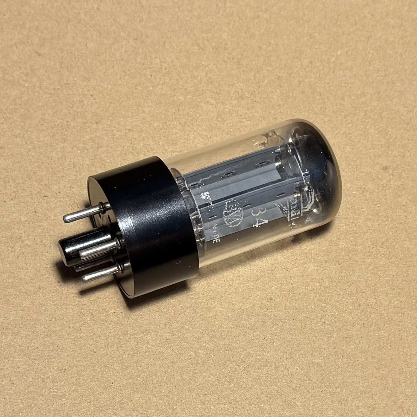 1Pc Mullard GZ34 OO Getter Rectifier Tube (Code F31 Fat Base)