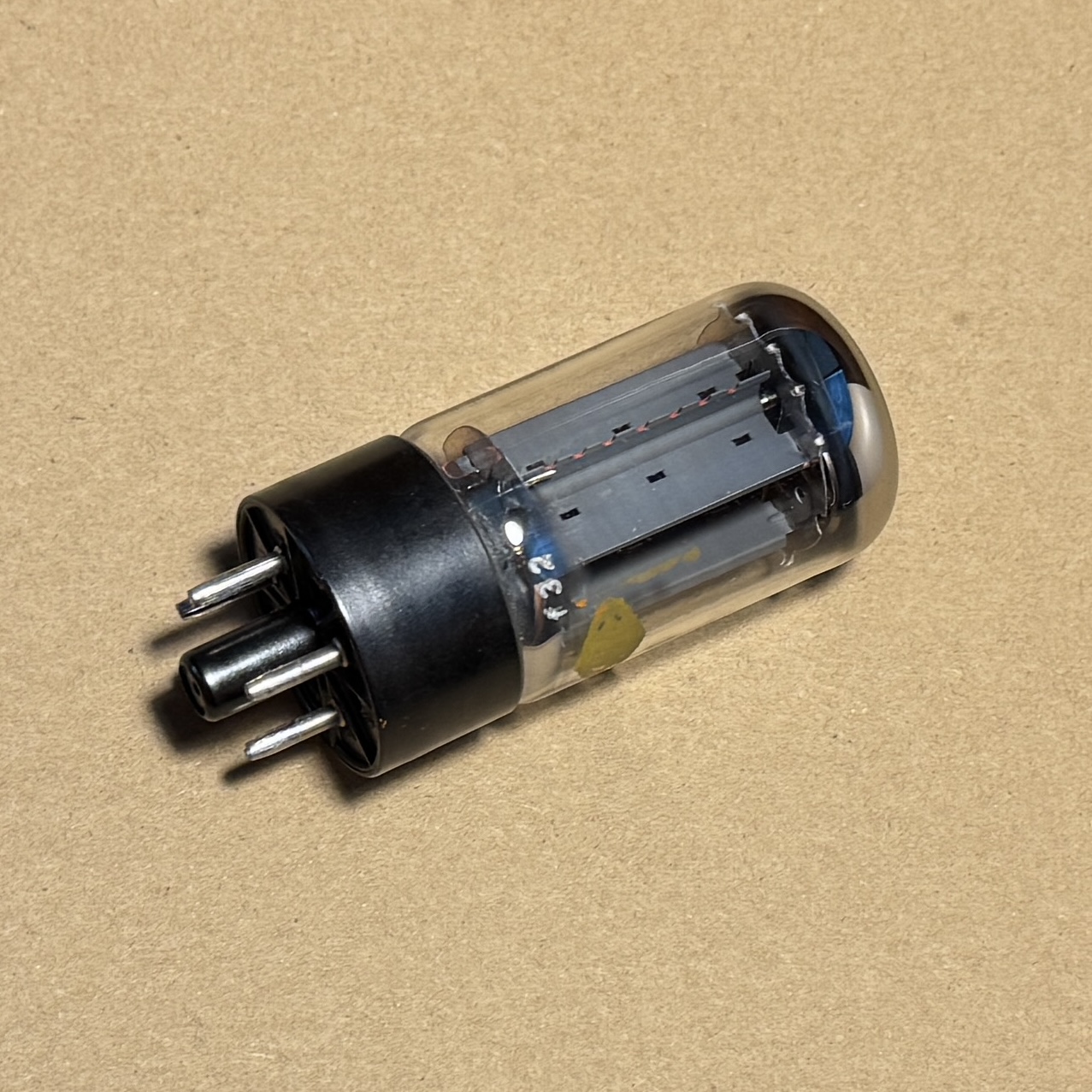 Mullard Rectifier Tube GZ34 Amperex 5AR4 O Getter (Code F32 7541)