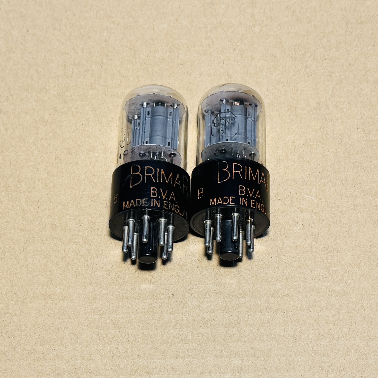 Bóng Đèn 6SN7GT Brimar. Tube Brimar 6SN7GT Gray Plate Test Strong