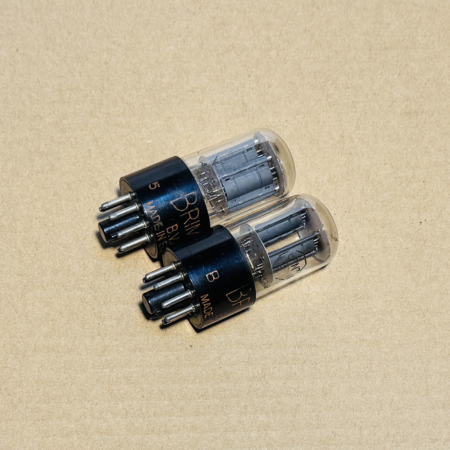 Bóng Đèn 6SN7GT Brimar. Tube Brimar 6SN7GT Gray Plate Test Strong