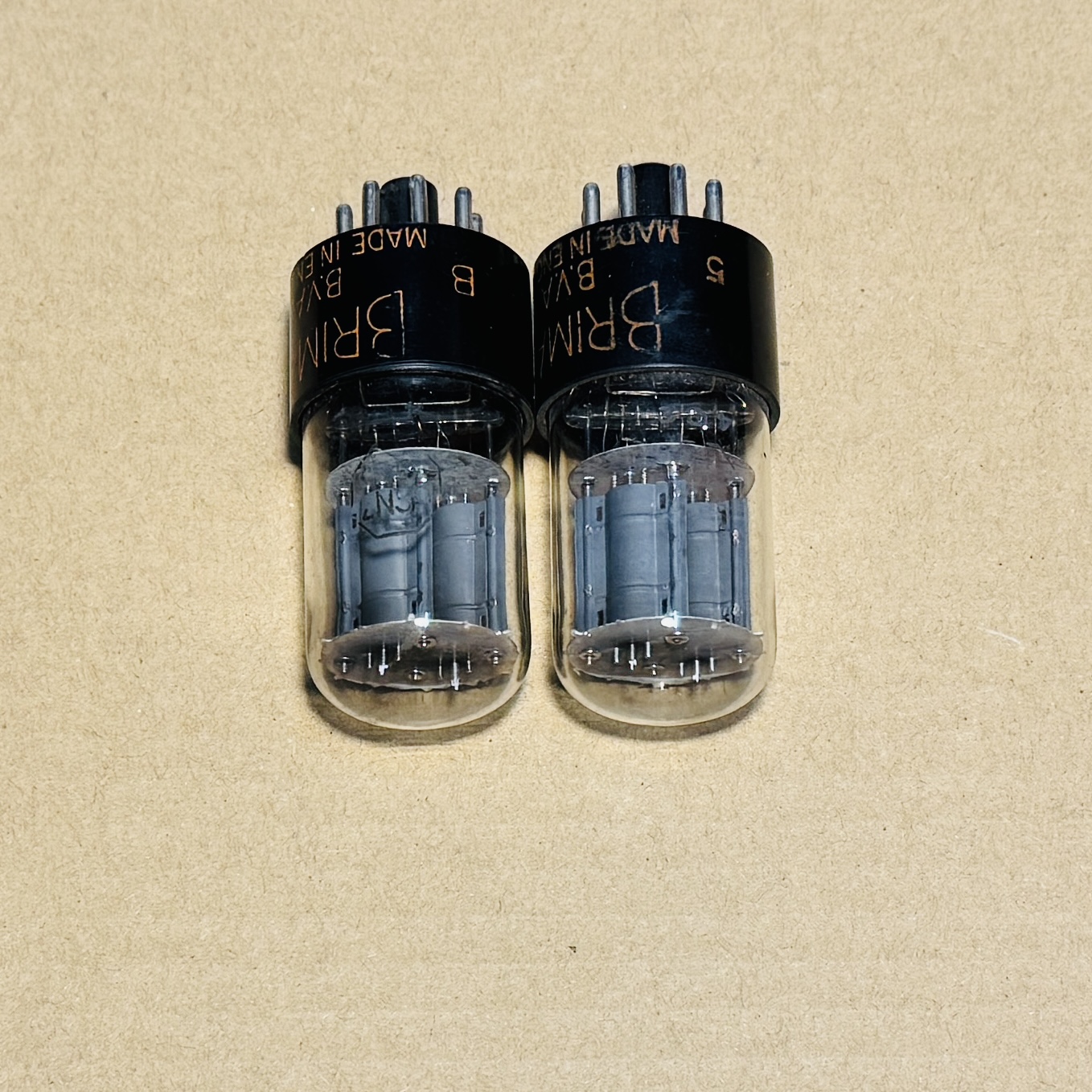 Bóng Đèn 6SN7GT Brimar. Tube Brimar 6SN7GT Gray Plate Test Strong