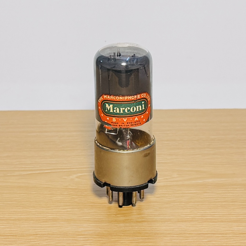 Marconi B36 / 12SN7 Metal Base Valve Tube 12SN7GT