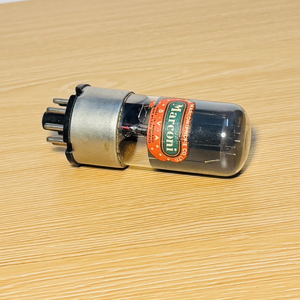 Marconi B36 / 12SN7 Metal Base Valve Tube 12SN7GT
