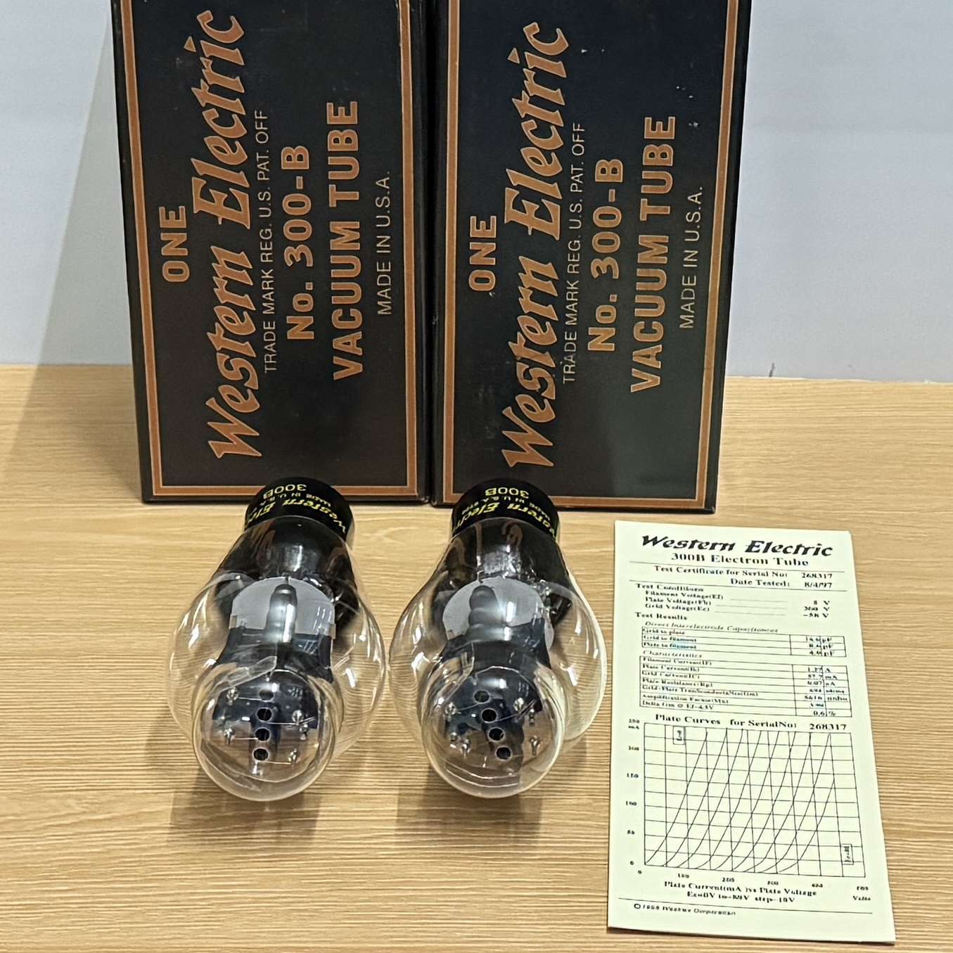 Đèn Van Western 300B. Khuếch Đại Công Suất Âm Thanh,Tube Western Electric 300B