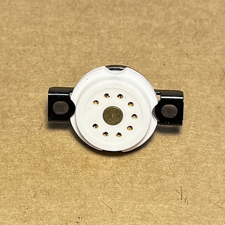 Đế Đèn 9pin 12AX7 6DJ8 EL84 6922 Cao Cấp Chân Mạ Vàng