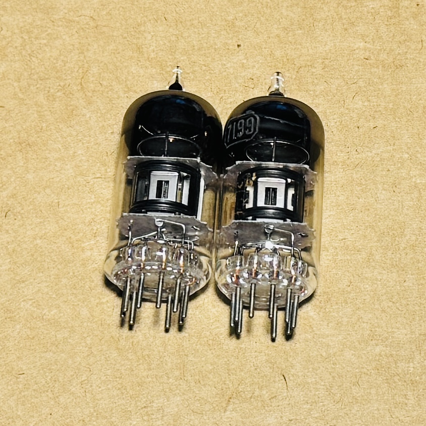 RCA 7199 Phiến Mầu Đen. 7199 RCA Bóng Đèn Khuếch Đại Âm Thanh