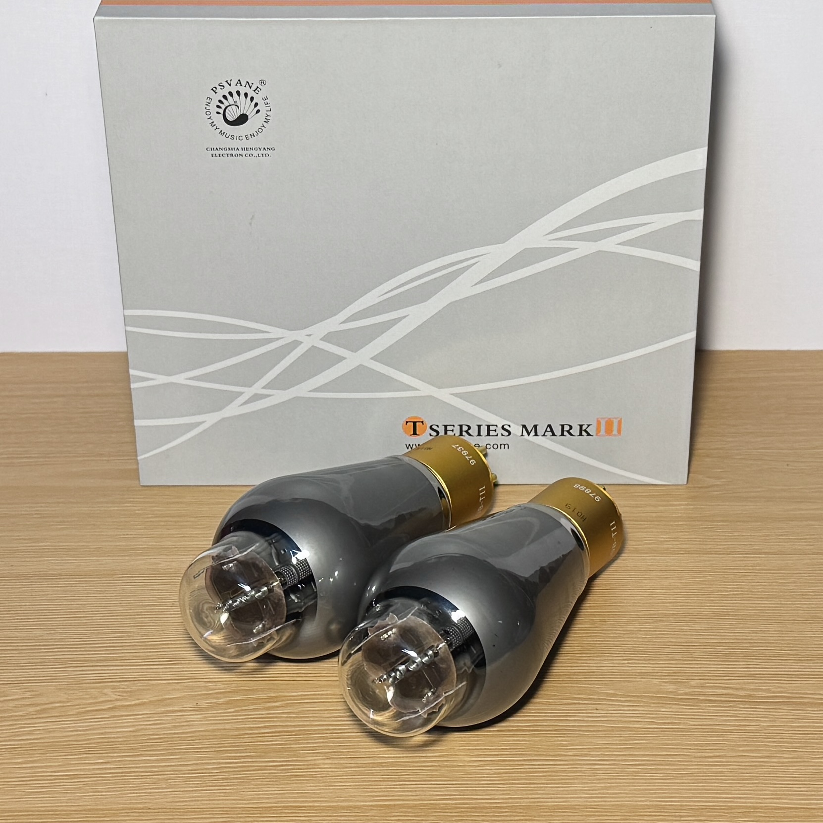 1 Pair of Psvane 300B-TII Mark II Premium Vacuum Tubes