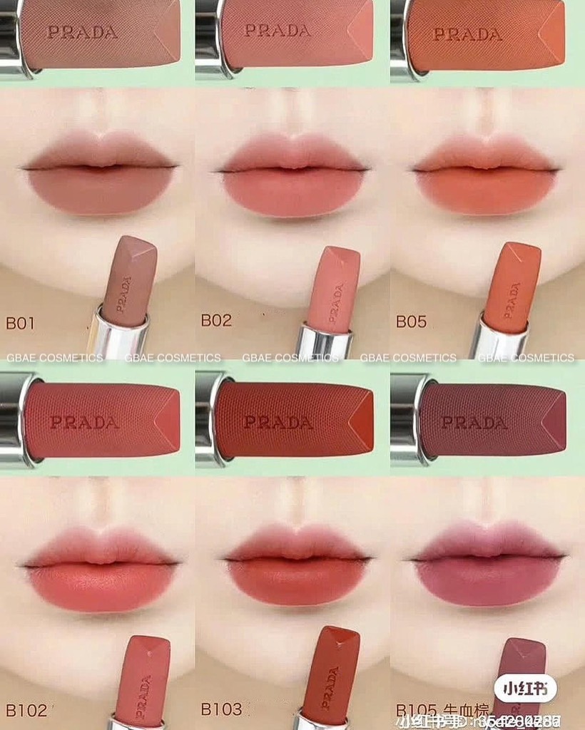 Son Dưỡng Prada Beauty Moisturizing Lip Balm Minisize 1.3g