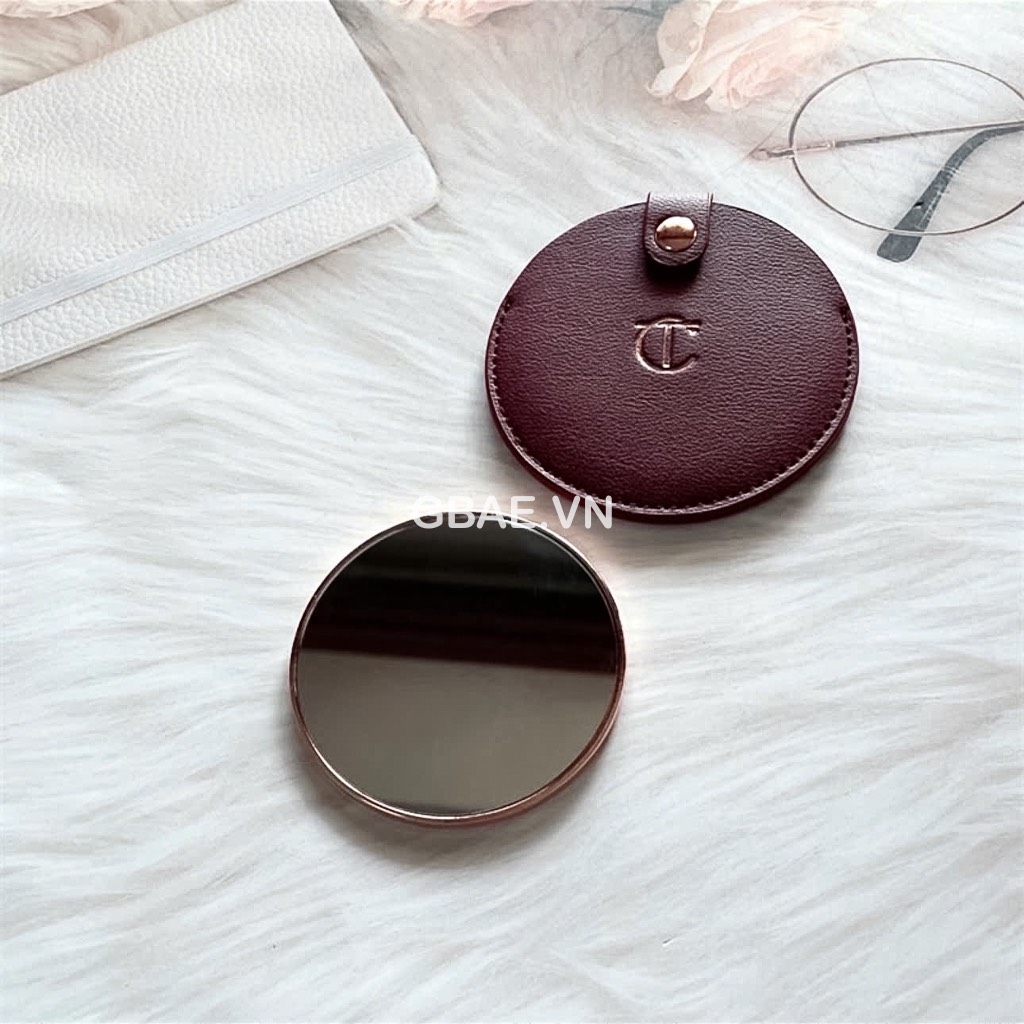 Gương Tròn Charlotte Tilbury Kèm Túi Đựng Gương