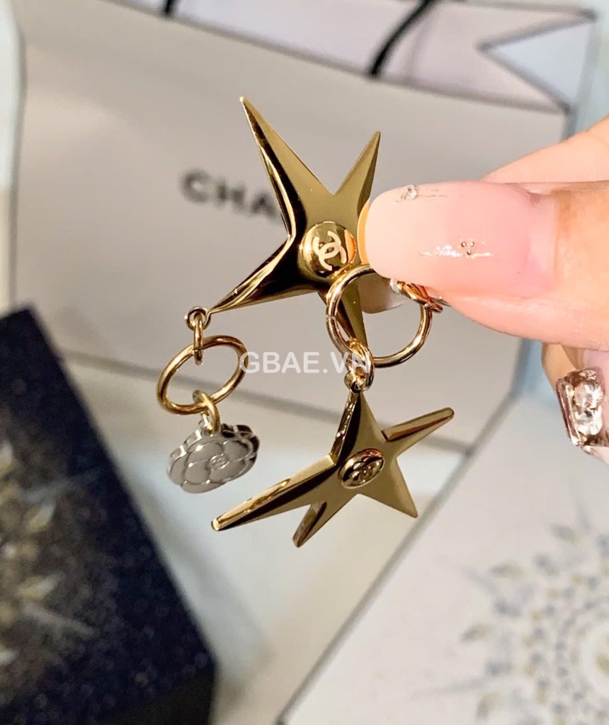 Dây Chuyền CHANEL Kèm Túi Vải Hãng